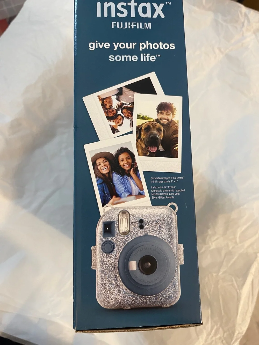 Fujifilm instax mini 12 Instant Camera — Stormy Weather Blue NEW